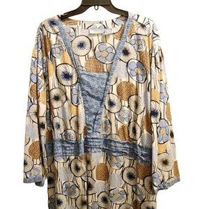 Liz & Me Tunic, multicolor, 100% cotton